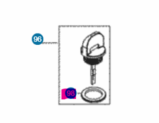 951-11734 MTD Oil Dipstick O-Ring 751-10617 | DRMower.ca