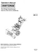 C950-52546-0 Manual for Craftsman Dual Stage Snow Thrower