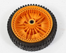 581009201 Craftsman Poulan Wheel 8 X 1.75 5-Spoke Yellow 581009205