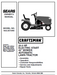 944.601090 Manual for Craftsman 20.0 HP 42" Lawn Tractor