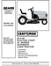 944.604840 Manual for Craftsman 20.0 HP 42" Lawn Tractor