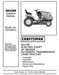 944.606913 Manual for Craftsman 20.0 HP 42" Lawn Tractor