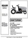 944.602151 Manual for Craftsman 15.5 HP 42" Lawn Tractor