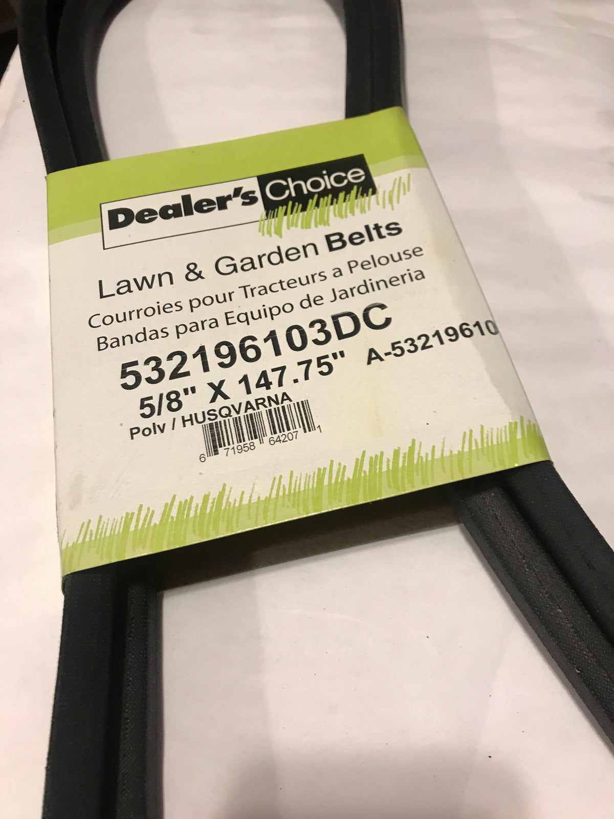 Craftsman deals belt 196103